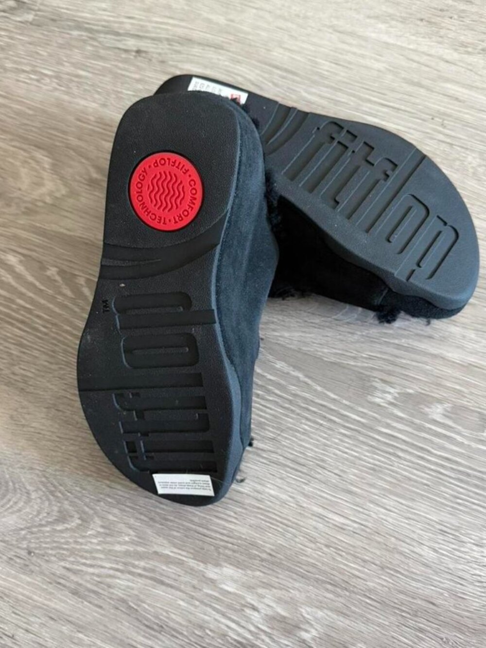 FitFlop Women's Black Slippers